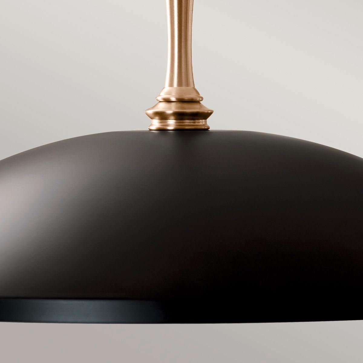 Függőlámpa Kl-Delarosa-P-Bk - Pezsgő/fekete, Konventionell, fém (225.9/33/50.8cm) - Elstead Lighting