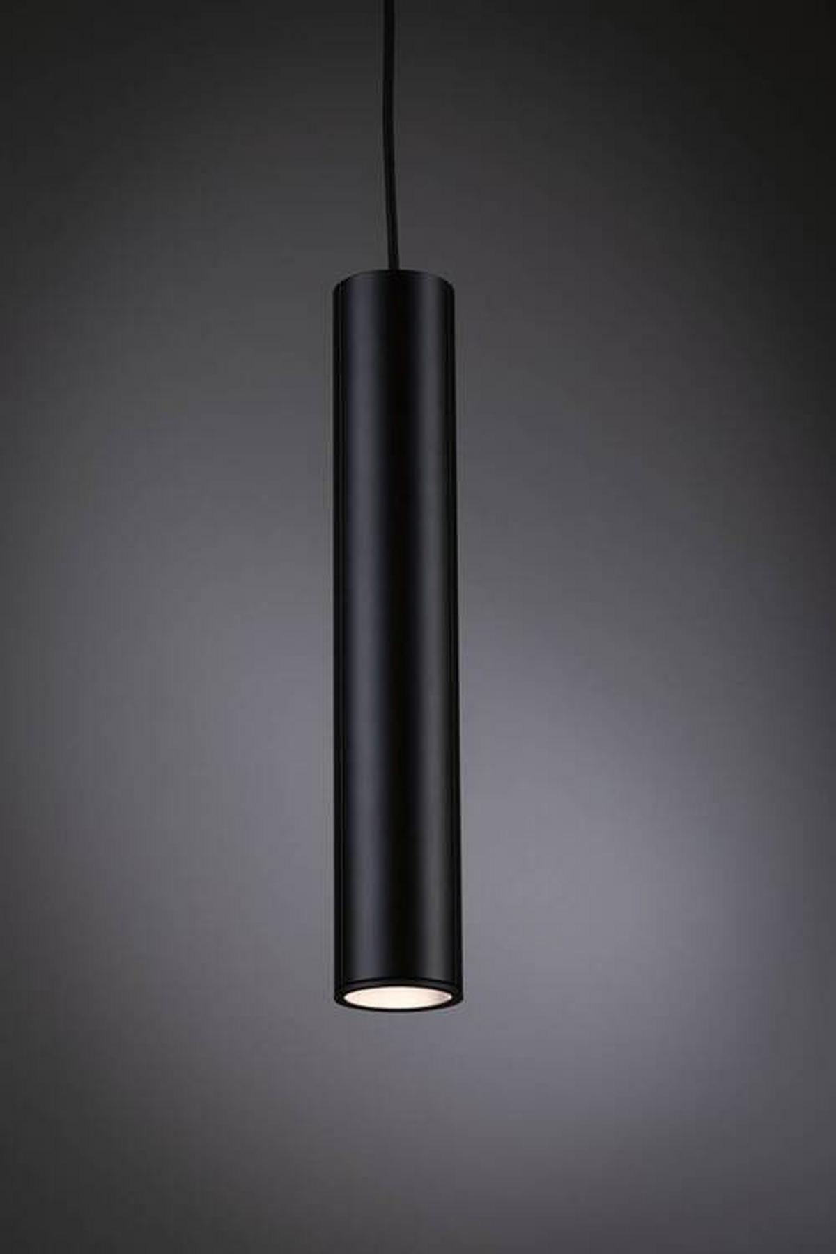 Schienensystem Urail Hängeleuchte 96818 - Schwarz, Basics, Metall (6,5/38,3cm) - Paulmann