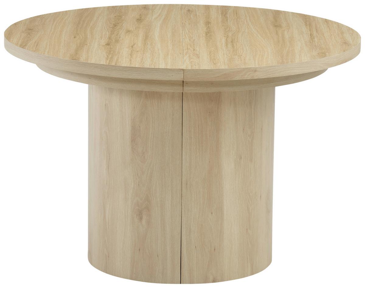 Esstisch Kiruna Eichefarben L: 115-268 cm - Eichefarben, MODERN, Holzwerkstoff (115/268/115/76cm) - P & B