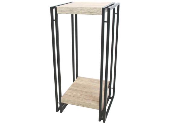 Stojan Na Kvetiny Scott 3 - farby dubu/čierna, Moderný, kov/kompozitné drevo (30/70/30cm) - Ombra Stojan Na Kvetiny Scott 3 - farby dubu/čierna, Moderný, kov/kompozitné drevo (30/70/30cm) - Ombra