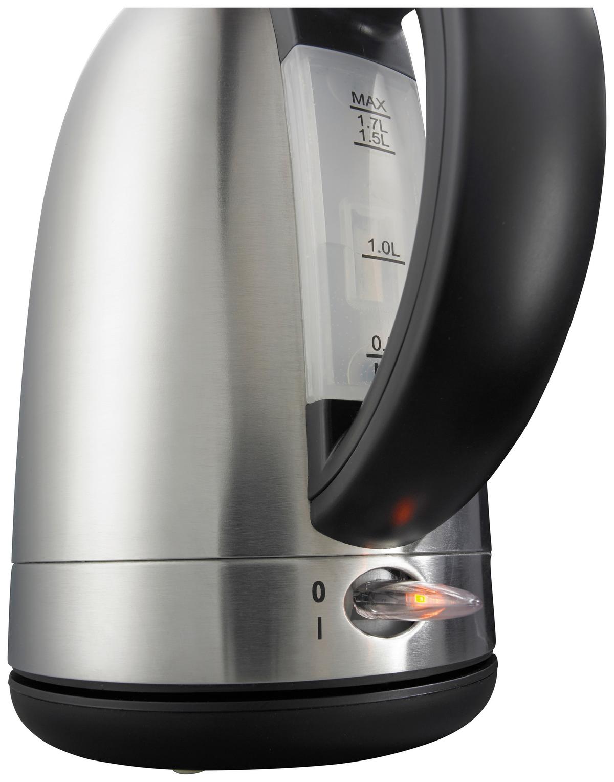 Wasserkocher K17feii - Silberfarben, Basics, Metall (22,6/23,9/14,9cm) - Gorenje