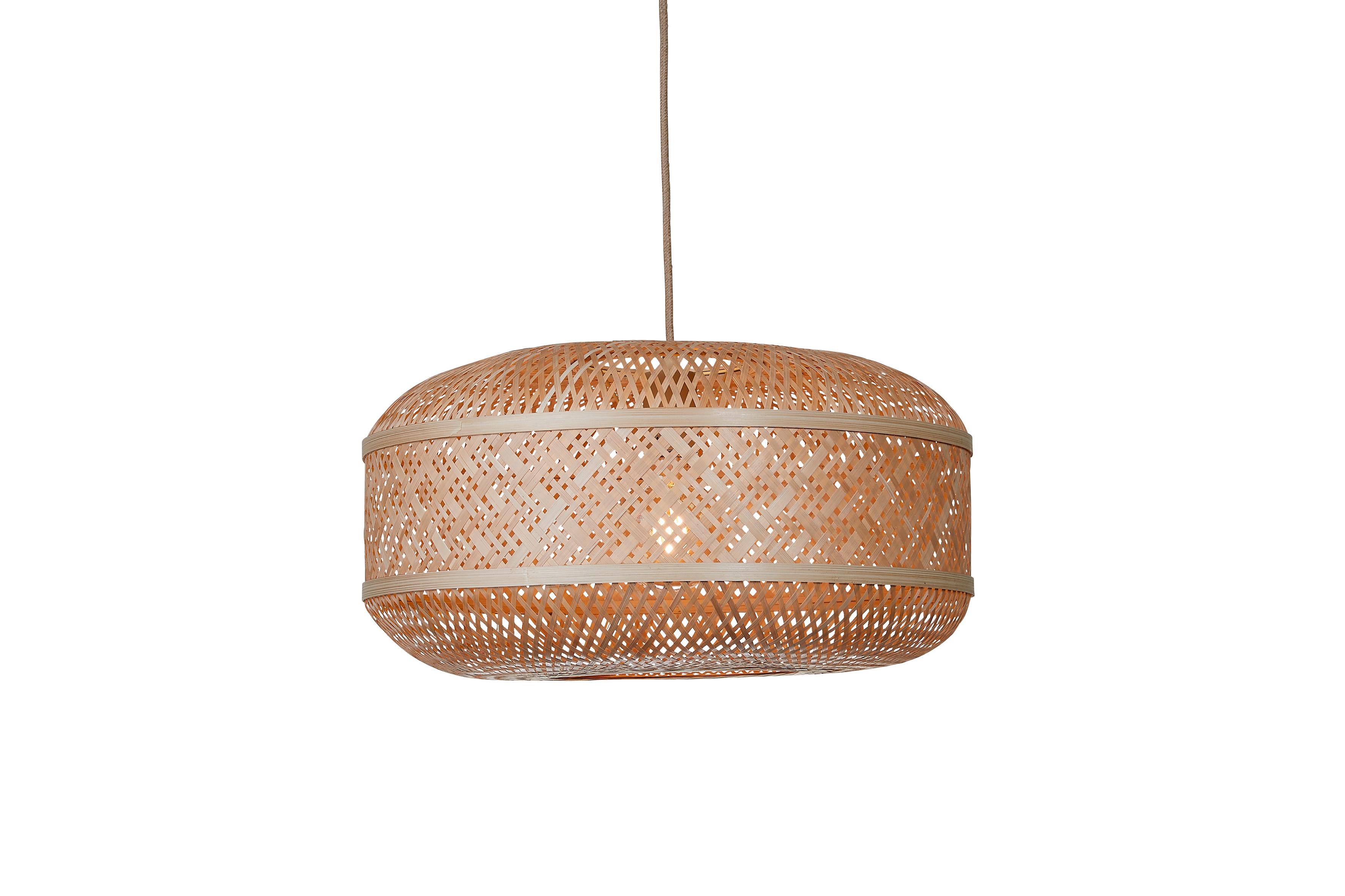 Hängeleuchte Lankawi - Naturfarben, Basics, Naturmaterialien (50/25cm) - Good & Mojo