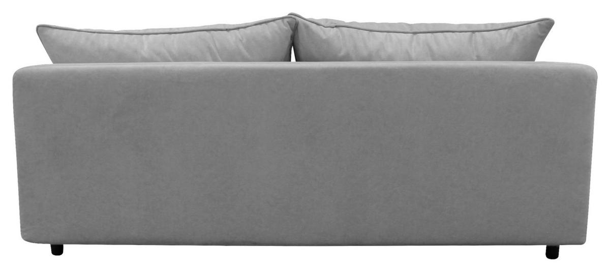 Schlafsofa Zoom Hellgrau B: 200 cm - Goldfarben/Hellgrau, Design, Textil (200/90/97cm) - MID.YOU
