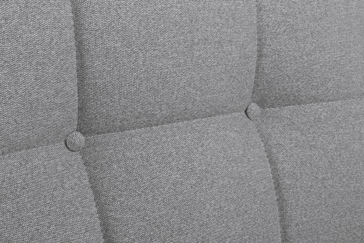 Eckschlafsofa Noret Hellgrau S: 242/242 cm - Dunkelgrau/Eiche Wotan, KONVENTIONELL, Textil (242/242cm) - MID.YOU