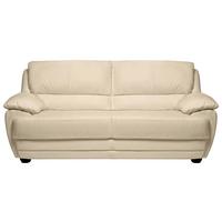 2-Sitzer-Sofa Nebolo Beige Lederlook - Beige, Design, Textil (209/97/100cm) - Livetastic
