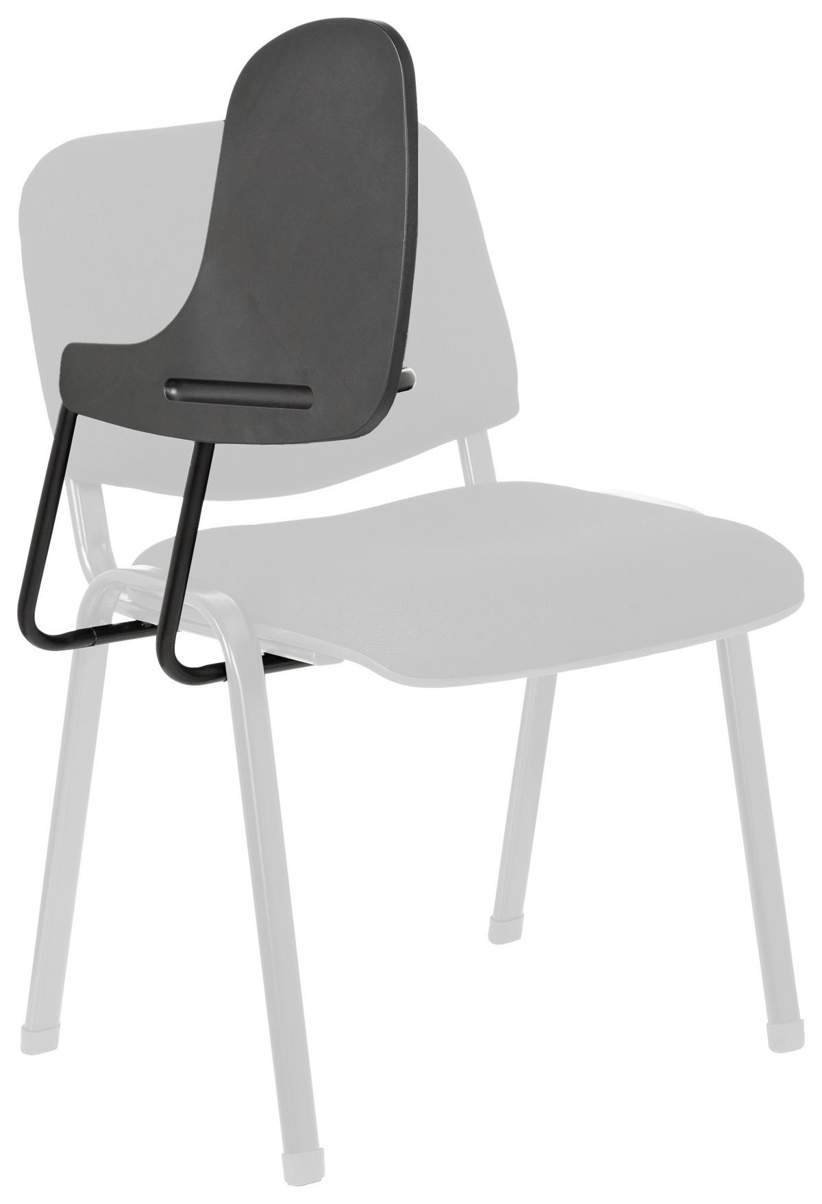 Tabletttisch Metall/kunststoff L 30 Cm - Schwarz, Basics, Kunststoff/Metall (30/40/20cm) - MID.YOU