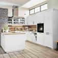 Einbauküche Neapel Frei Planbar Landhausstil - Weiß, MODERN, Holzwerkstoff - Vertico