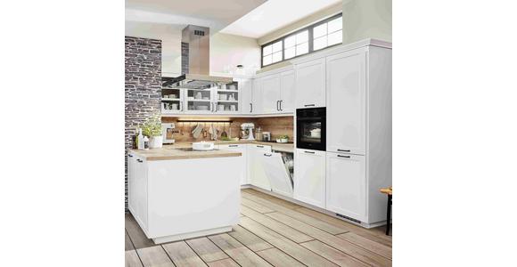 Einbauküche Neapel Frei Planbar Landhausstil - Weiß, MODERN, Holzwerkstoff - Vertico