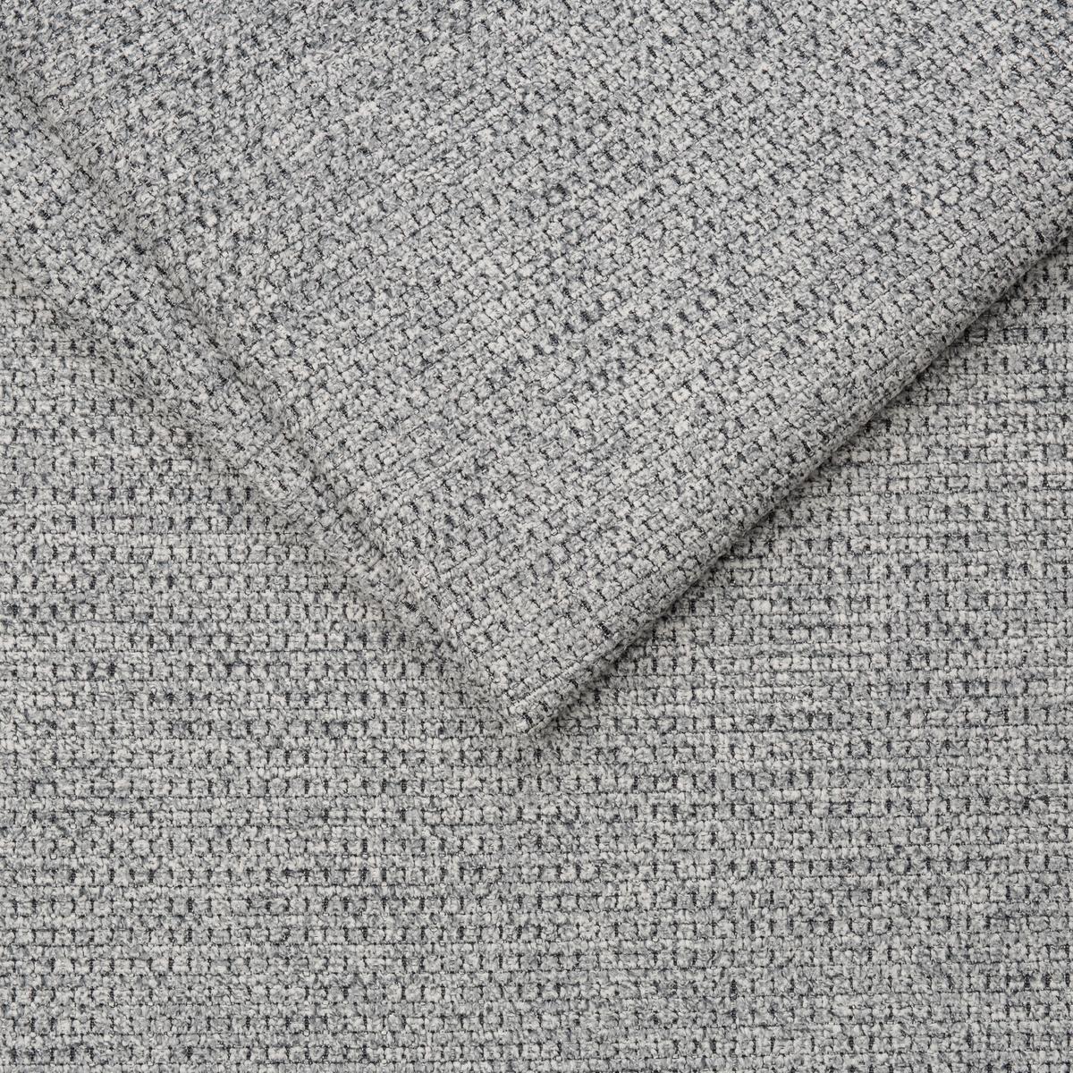 Ecksofa Sydney Hrellgrau S: 172/268 cm - Hellgrau/Schwarz, KONVENTIONELL, Textil (172/268cm) - MID.YOU