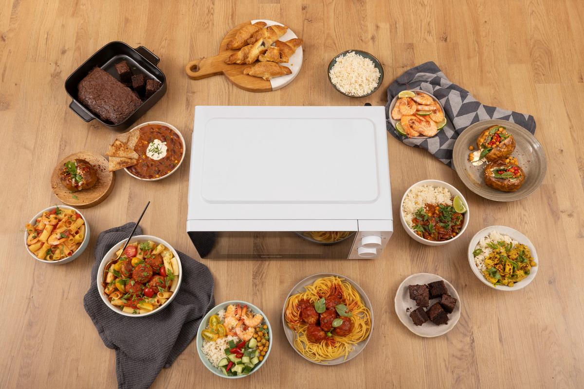 MIKROWELLE 20 Liter, 700W - Weiß, Basics, Glas/Kunststoff (44,6/24,2/35,2cm) - Gorenje