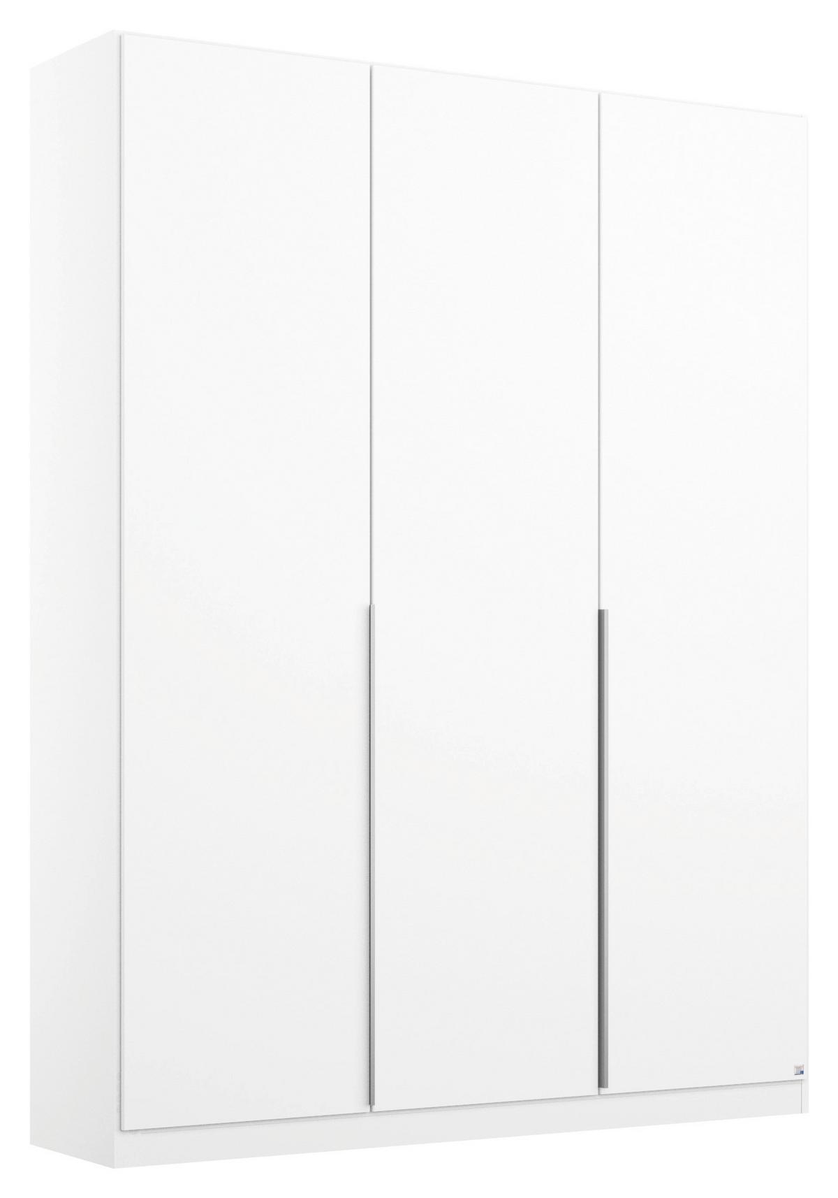 Drehtürenschrank B: 136 Cm Alabama, Weiß - Weiß, MODERN, Holzwerkstoff (136/229/54cm) - Rauch Möbel