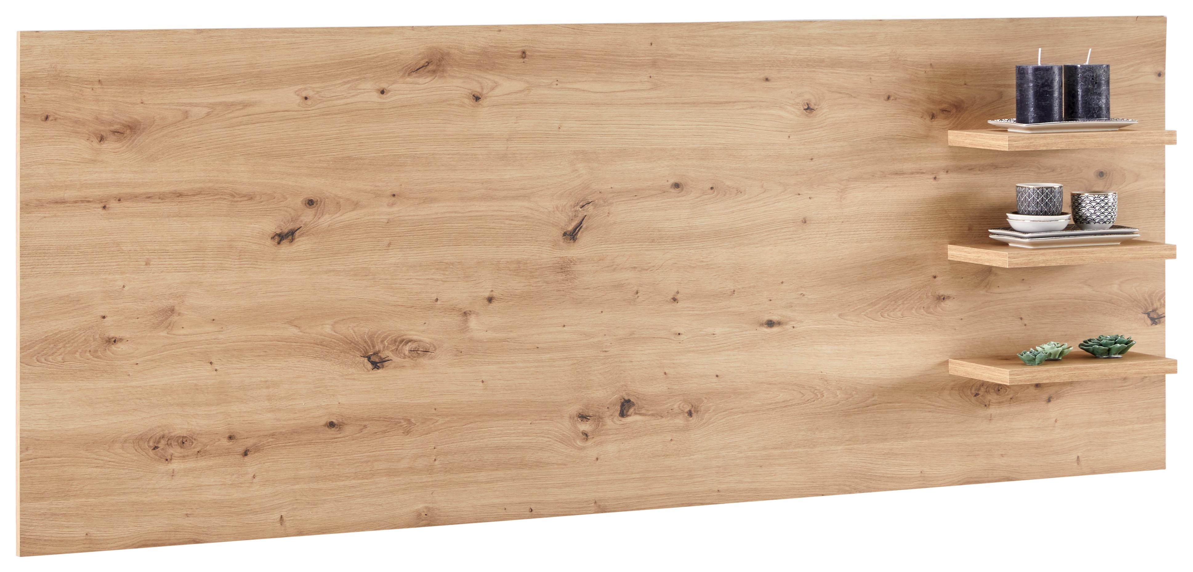 Tv-rátét Kashmir New - Tölgyfa, modern, Faalapú anyag (185/70/18cm) - James Wood