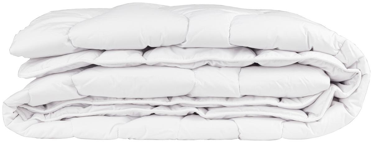 Vierjahreszeitendecke Lux 4 Seasons, 155x220 Cm - Weiß, LIFESTYLE, Textil (155/220cm)