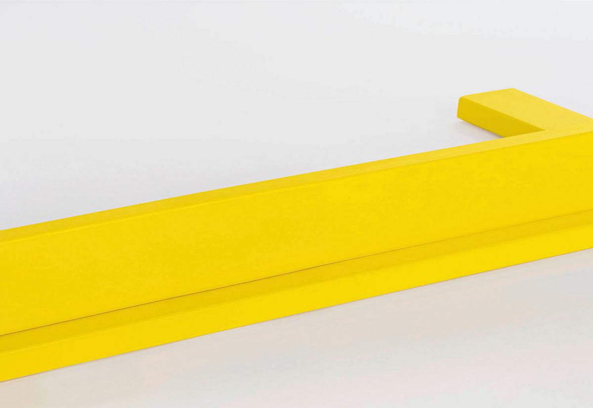 Hindernisparcour Hoppe - Gelb, Basics, Holz (92/67/50cm) - Pinolino