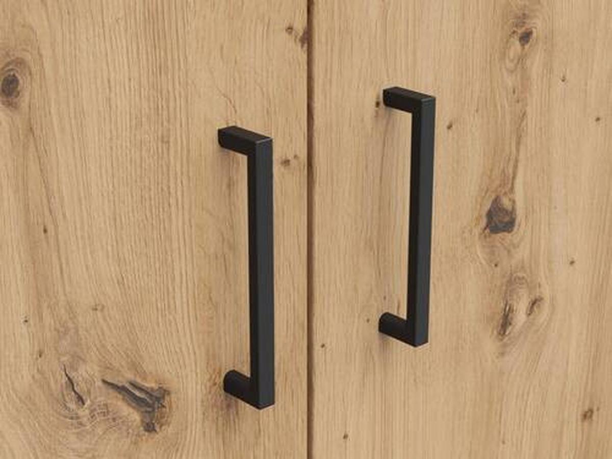 Szekrény Multistauraum - Artisan tölgy, Modern, faalapú anyag (80/195/40cm) - Carryhome