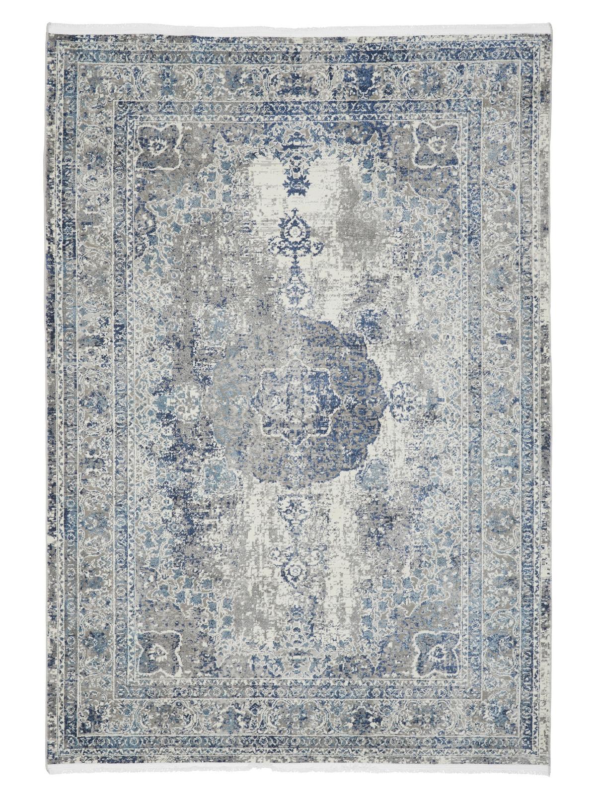 TKANÝ KOBEREC Marcus 2, 120/170cm - krémová/světle modrá, textil (120/170cm) - Mömax