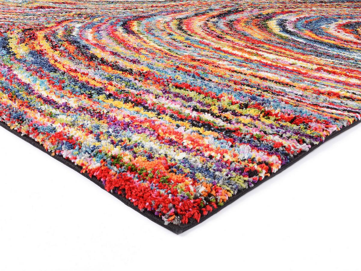 Webteppich Color Face Multicolor 200x290 cm - Multicolor, Trend, Textil (200/290cm) - Novel