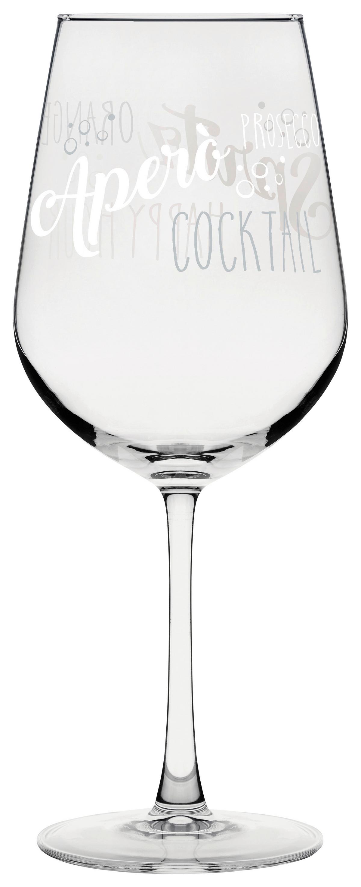 Cocktailglas Mary - Klar, MODERN, Glas (9/22cm) - Luca Bessoni