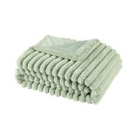 KUSCHELDECKE WHITE ROCK - Mintgrün, MODERN, Textil (140/190cm) - Luca Bessoni