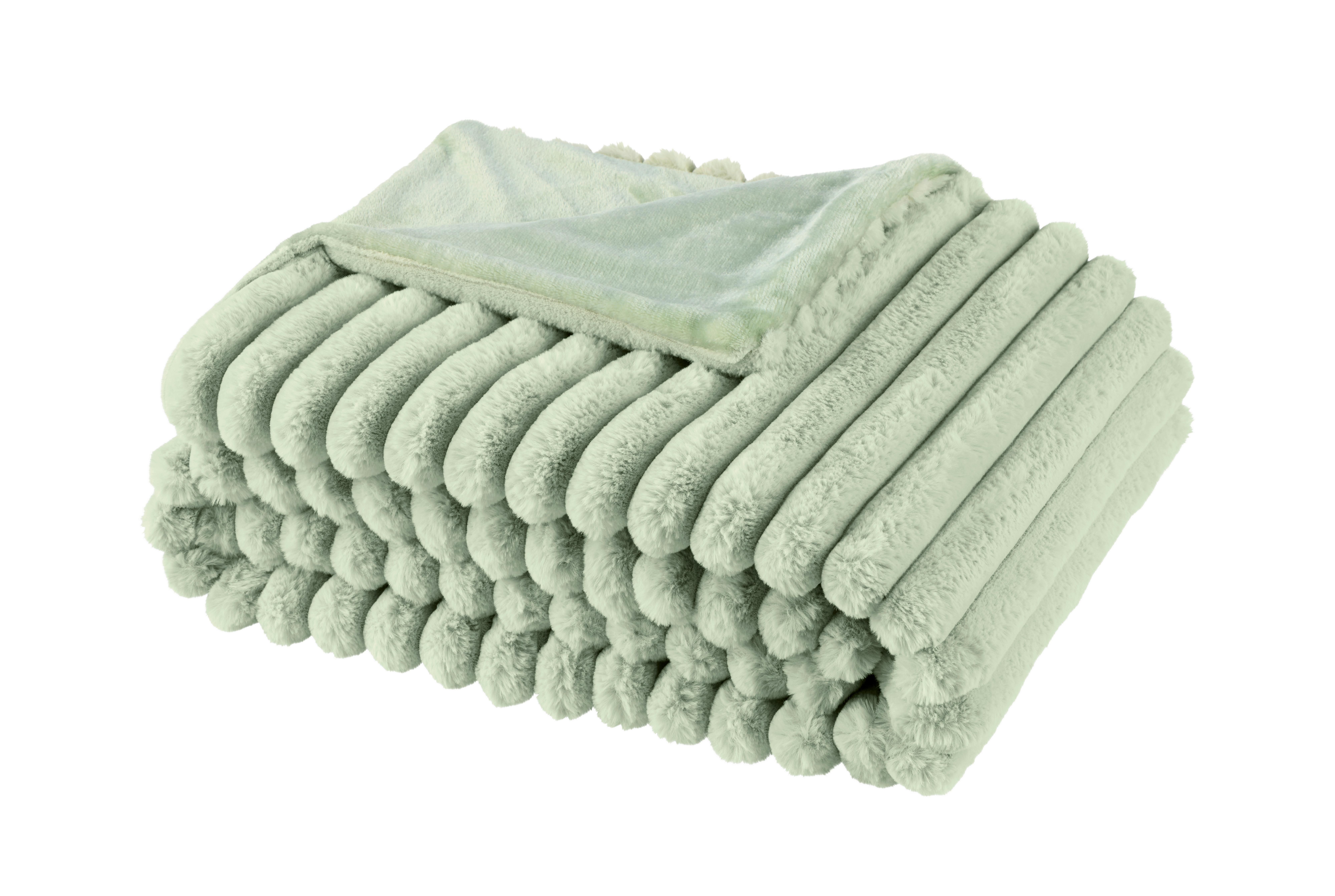 KUSCHELDECKE WHITE ROCK