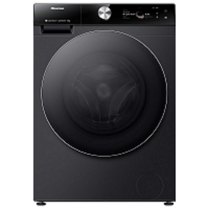 Waschmaschine Wf7s1247bb - Schwarz, Basics, Glas/Kunststoff (59,5/84,5/64cm) - Hisense