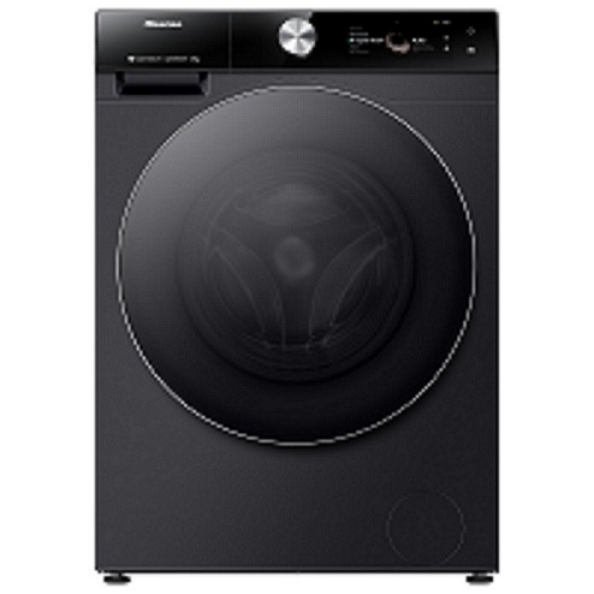 Waschmaschine Wf7s1247bb - Schwarz, Basics, Glas/Kunststoff (59,5/84,5/64cm) - Hisense