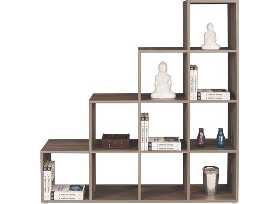 Deliaca Stena Pisa 4 - tmavohnedá, Moderný, drevo (149/150/35cm) Deliaca Stena Pisa 4 - tmavohnedá, Moderný, drevo (149/150/35cm)