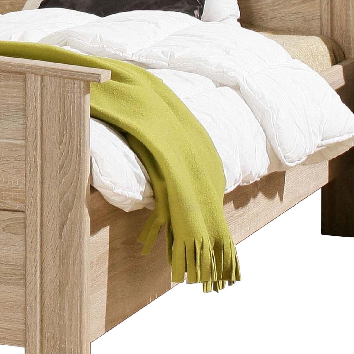 Jugendbett 100x200 Gloria, Eiche Dekor - Eichefarben, KONVENTIONELL, Holzwerkstoff (100/200cm) - MID.YOU