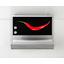 Küchenrollenhalter-Memoboard Peperoni Magnetisch - Edelstahlfarben/Rot, MODERN, Glas/Metall (30/26/15cm) Küchenrollenhalter-Memoboard Peperoni Magnetisch - Edelstahlfarben/Rot, MODERN, Glas/Metall (30/26/15cm)