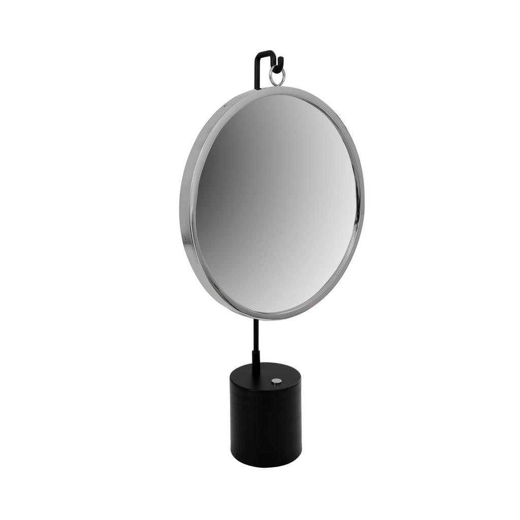 Tischspiegel Eleganca H: 75 Cm Schwarz/silberfarben