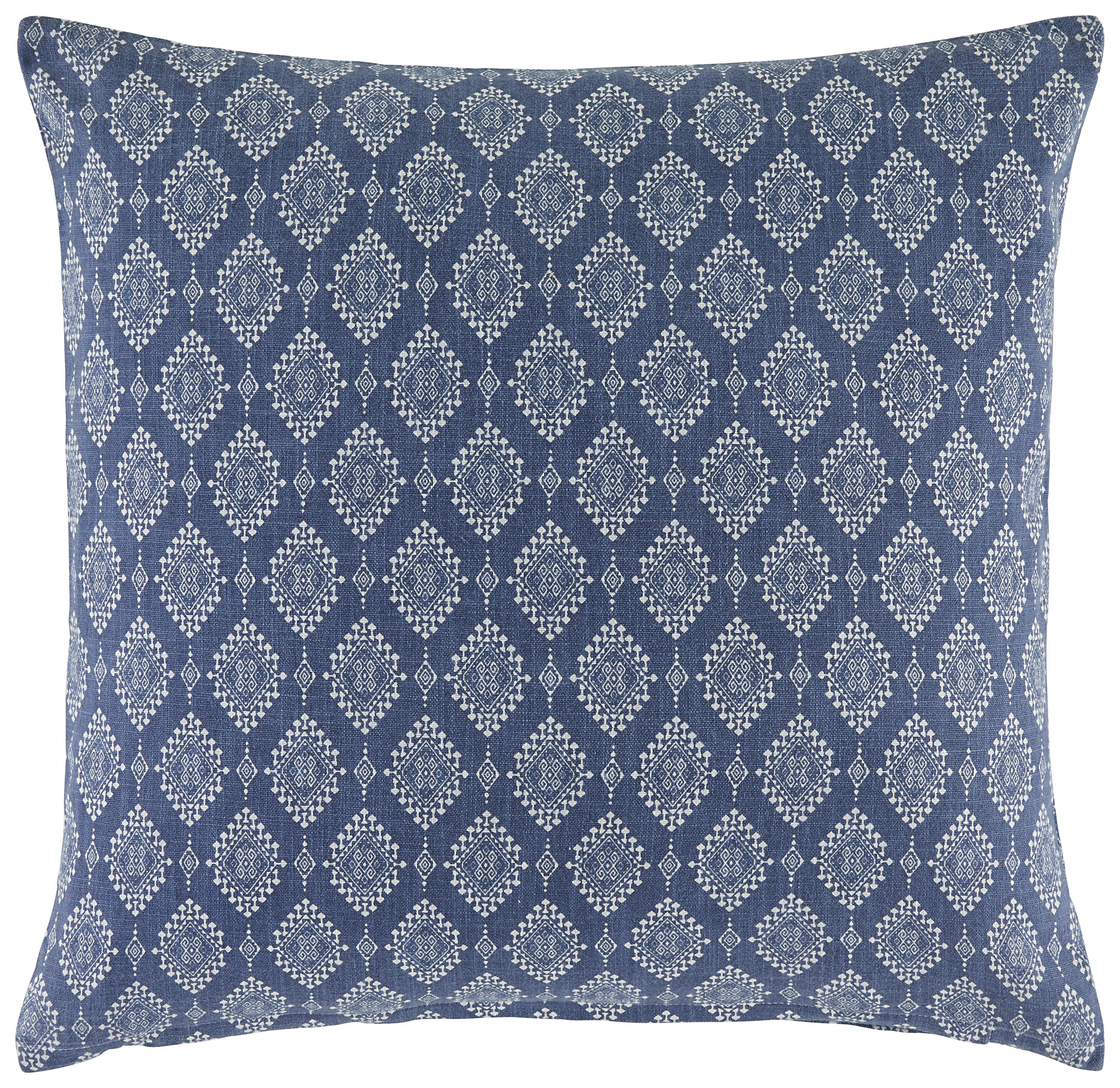 Zierkissen Leticia - Blau, ROMANTIK / LANDHAUS, Textil (45/45cm) - James Wood