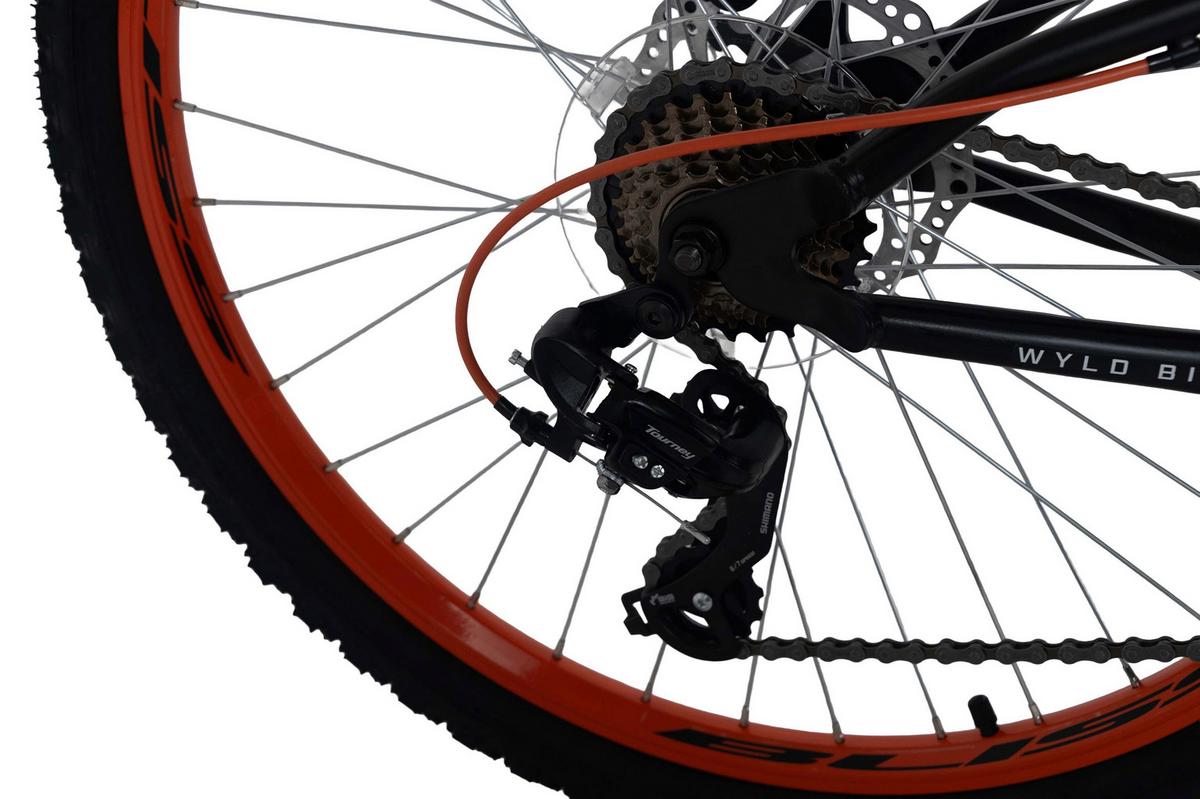 WYLD Mountainbike Fully Bliss schwarz/Orange 26'' - Schwarz, LIFESTYLE, Metall