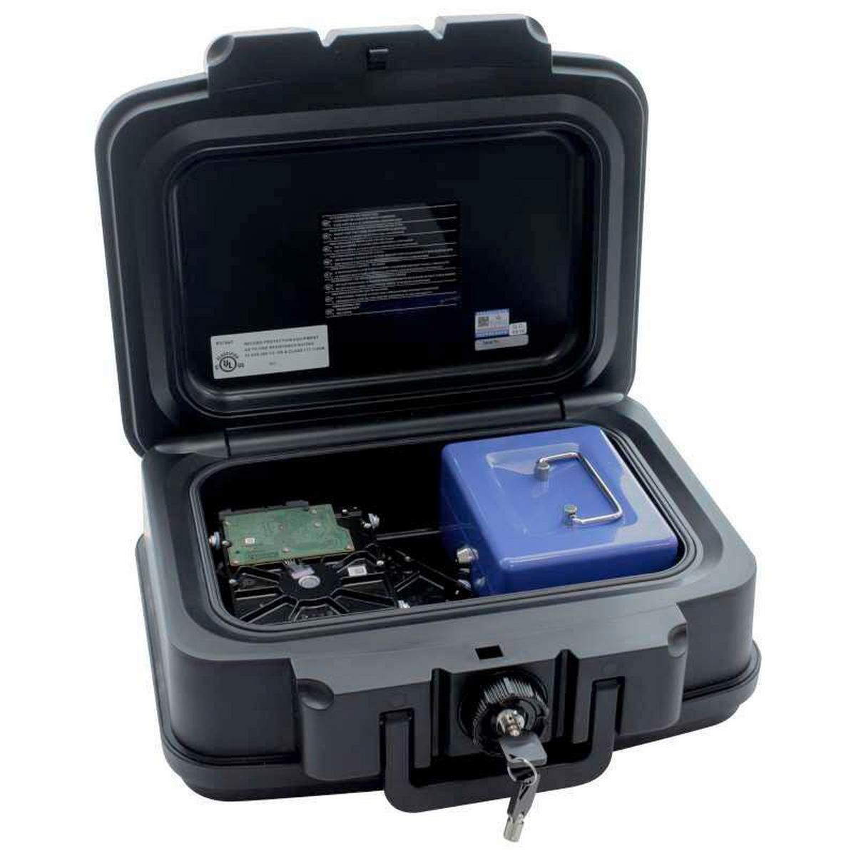 Brandschutztresor Firedatabox1 - Schwarz, KONVENTIONELL, Kunststoff (38,2/16,5/32,4cm) - ROTTNER