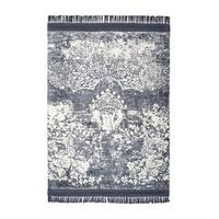 Flachwebteppich, 80x150 cm DOLCE VITA 125 VIOLETT 80X150 - Weiß/Grau, Design, Textil (80/150cm)