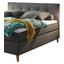 Boxspringbett mit Topper 180x200cm Missouri 1, Schlamm - Schlammfarben/Kieferfarben, KONVENTIONELL, Holzwerkstoff/Textil (180/200cm) - Carryhome Boxspringbett mit Topper 180x200cm Missouri 1, Schlamm - Schlammfarben/Kieferfarben, KONVENTIONELL, Holzwerkstoff/Textil (180/200cm) - Carryhome