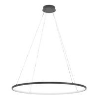 ZÁVESNÉ LED SVIETIDLO PARRUTA - čierna/biela, Design, kov/plast (99/150cm)