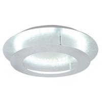 LED-Deckenleuchte 98-66176 Merle - Silberfarben, Design, Metall (40/8cm)