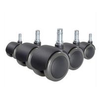 Drehstuhlrolle Rolo Fix - Schwarz, Basics, Kunststoff (5,1/6/5cm) - MID.YOU