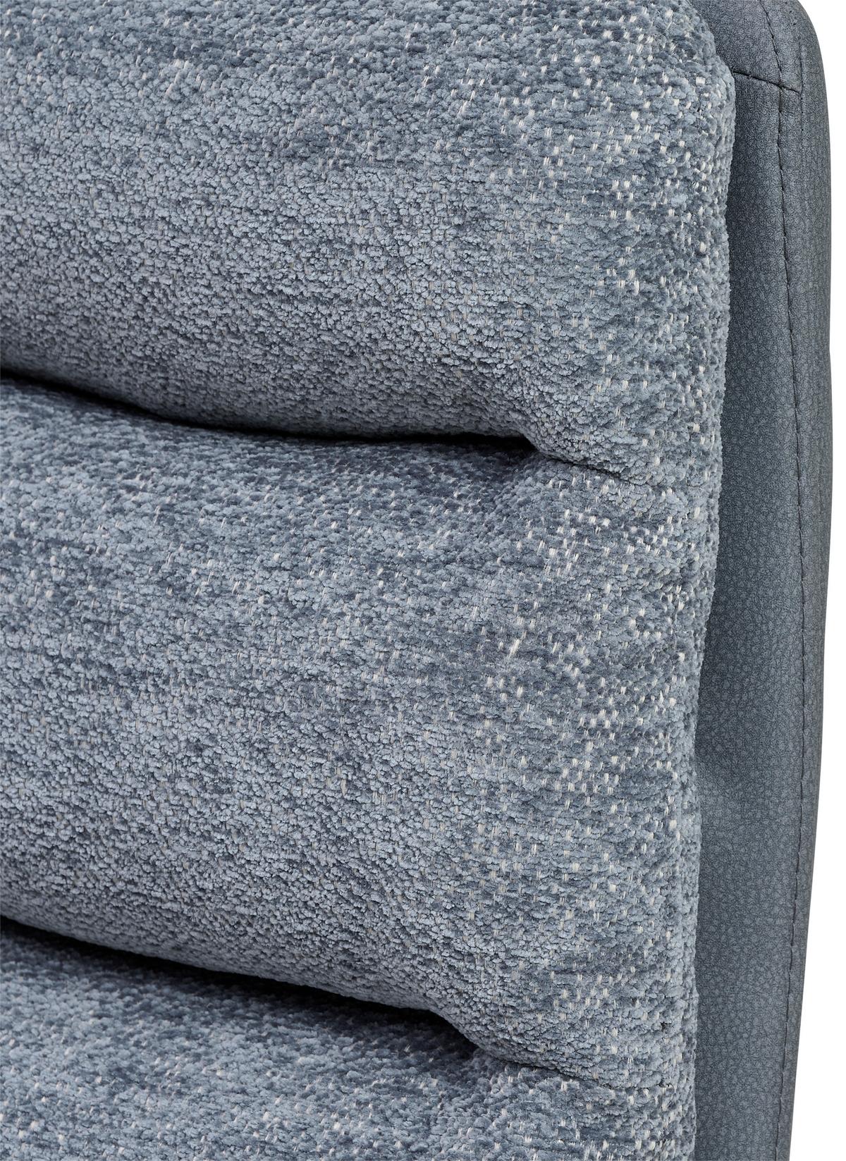 Schwingstuhl Grando - Schwarz/Grau, MODERN, Textil/Metall (45/91.5/62cm) - Livetastic