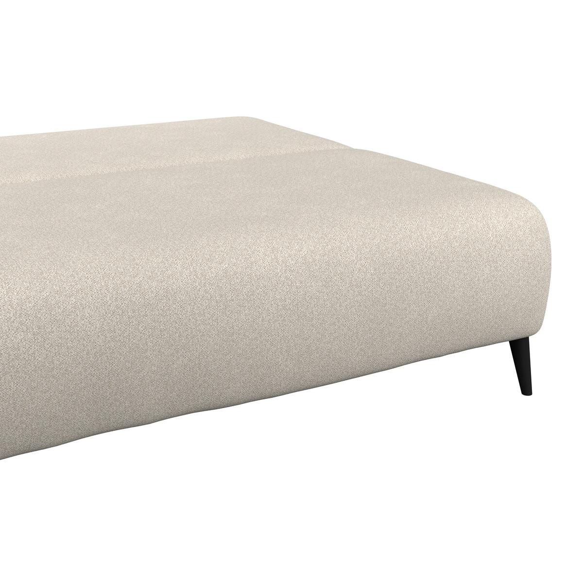 3-sitzer-sofa Mit Schlaffunktion Time Beige - Beige, Trend, Holz/Kunststoff (200/88/100cm)