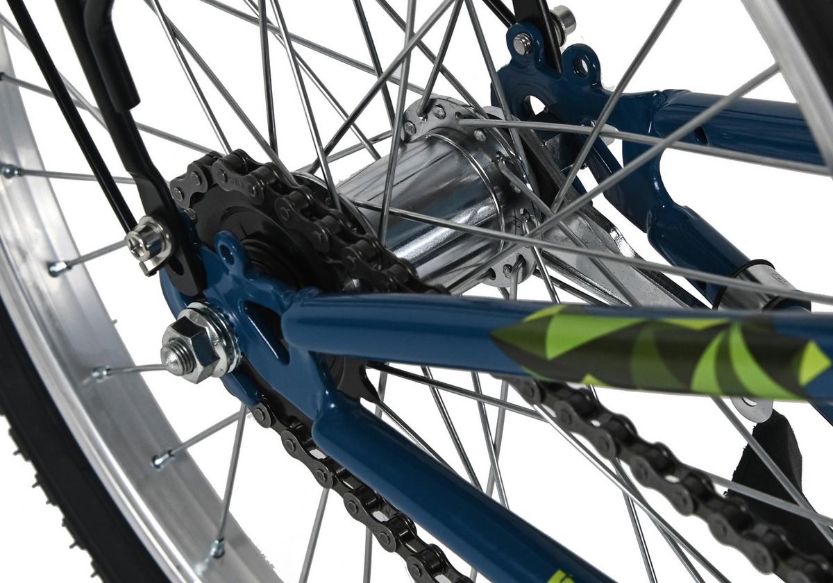 Dacapo Kinderfahrrad Bobby Blau - Blau, Basics, Metall (25/140/60cm)