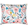 Renforcé Bettwäsche 140x200 cm Carlotta Multicolor - Pink/Multicolor, MODERN, Textil - Luca Bessoni