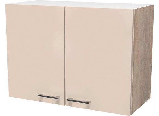 Konyha Felsőszekrény Nepal - Bézs, modern, Faalapú anyag (80/54/32cm) Konyha Felsőszekrény Nepal - Bézs, modern, Faalapú anyag (80/54/32cm)