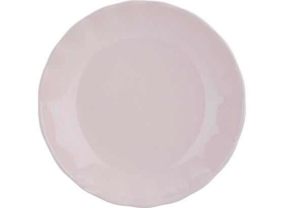 Talíř Na Polévku Pauline - růžová, Romantický / Rustikální, keramika (25cm) - Zandiara Talíř Na Polévku Pauline - růžová, Romantický / Rustikální, keramika (25cm) - Zandiara