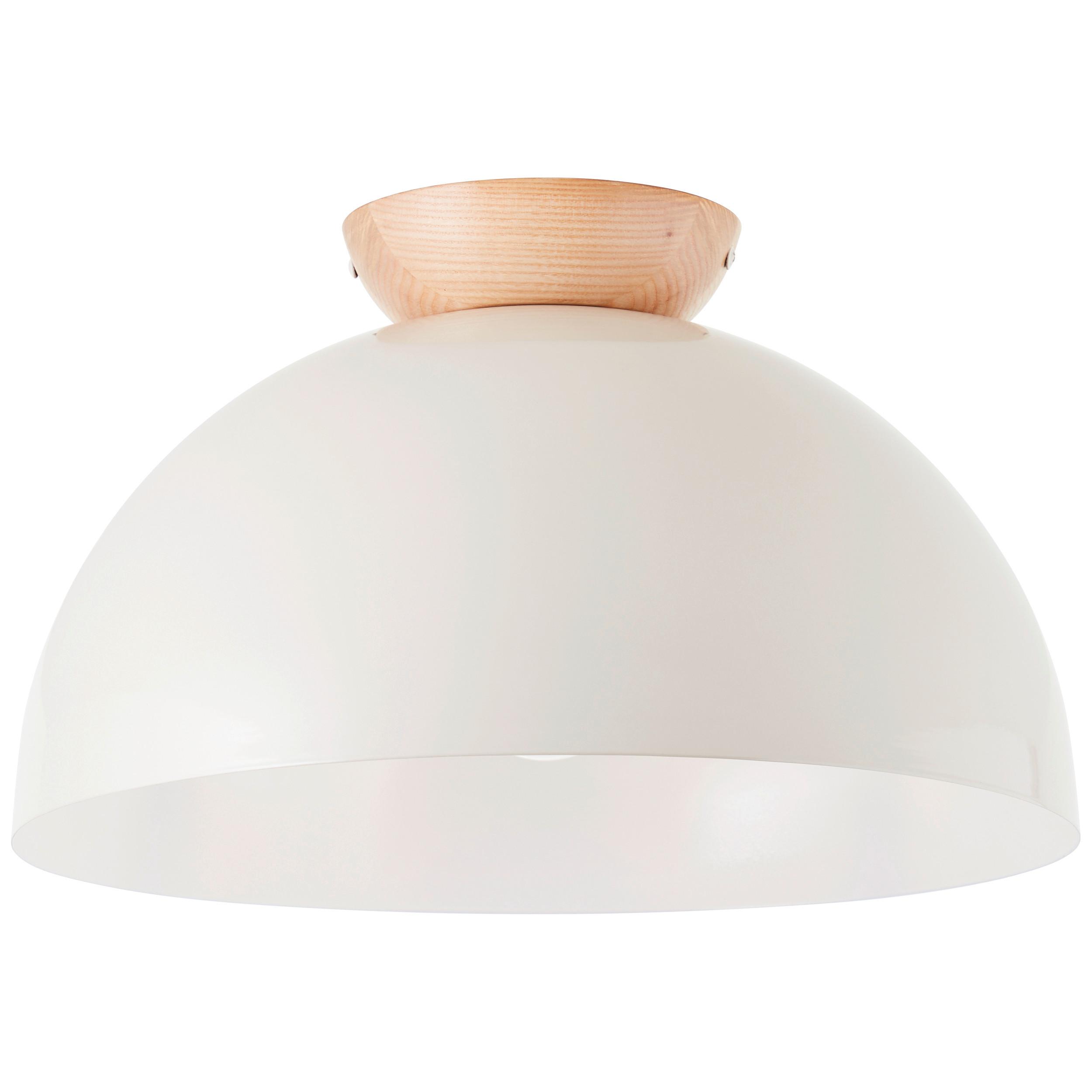 Deckenleuchte 99887/70 Nalam - Hellbraun/Hellgrau, Design, Holz/Metall (35/31cm) - Brilliant