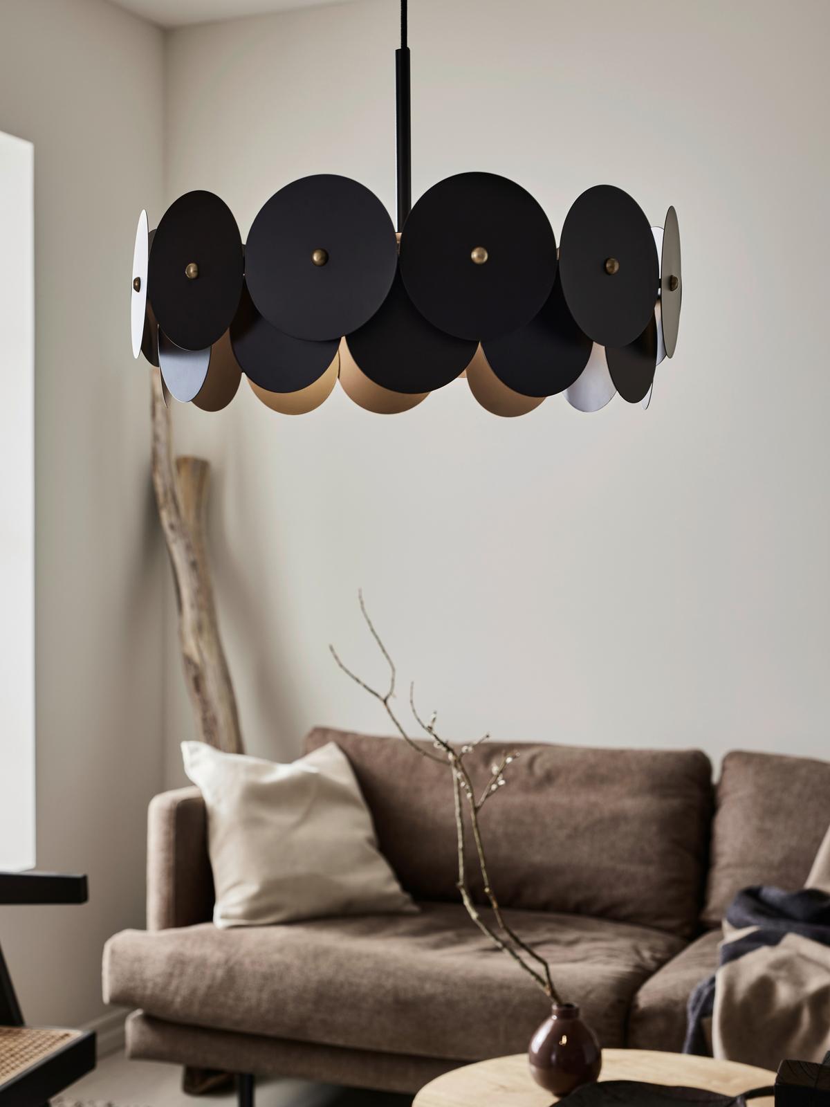 Hängeleuchte Schwarz, Eisen, 40w - Schwarz, Basics, Metall (53/35cm) - Markslöjd