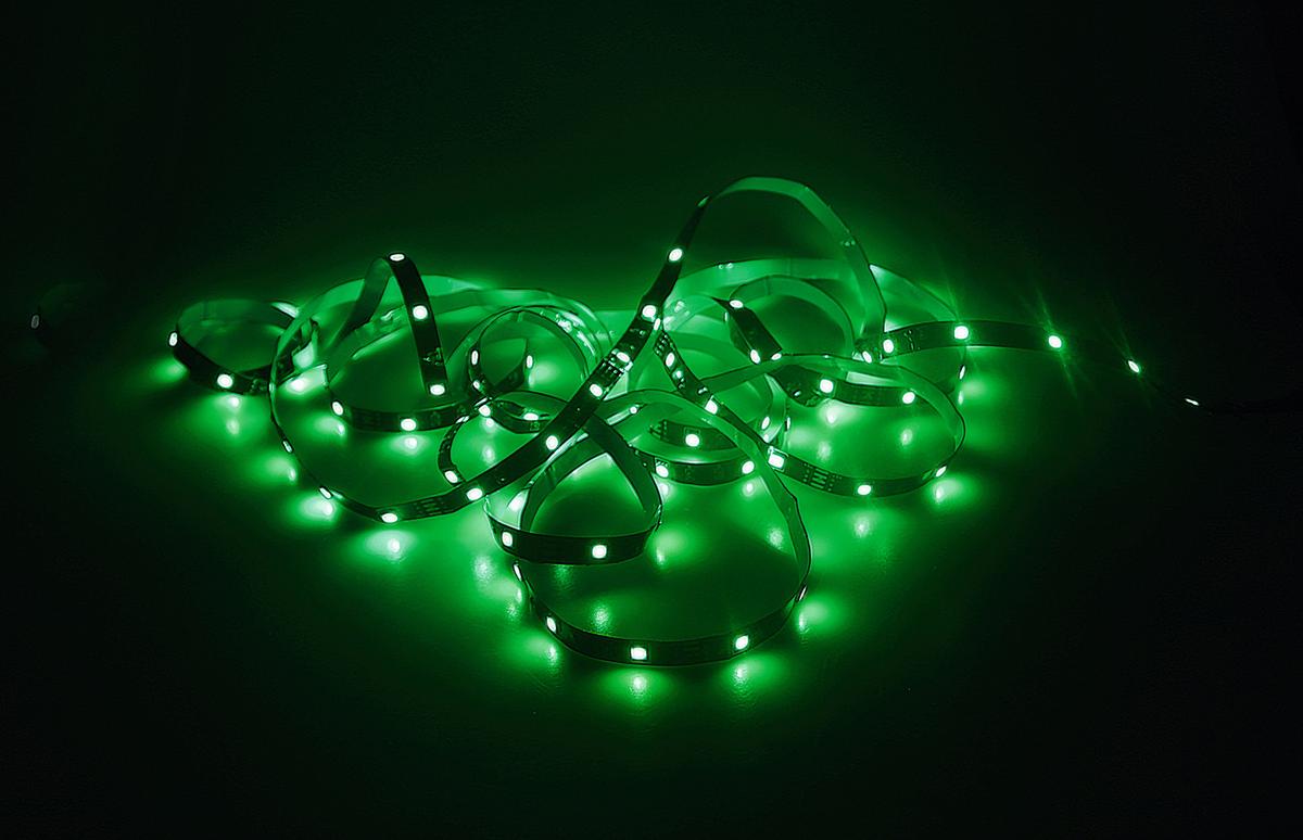 Led-streifen Easymaxx Rgb L: 4,5m Fernbedienung, Dimmbar - Blau/Gelb, Kunststoff (450cm)