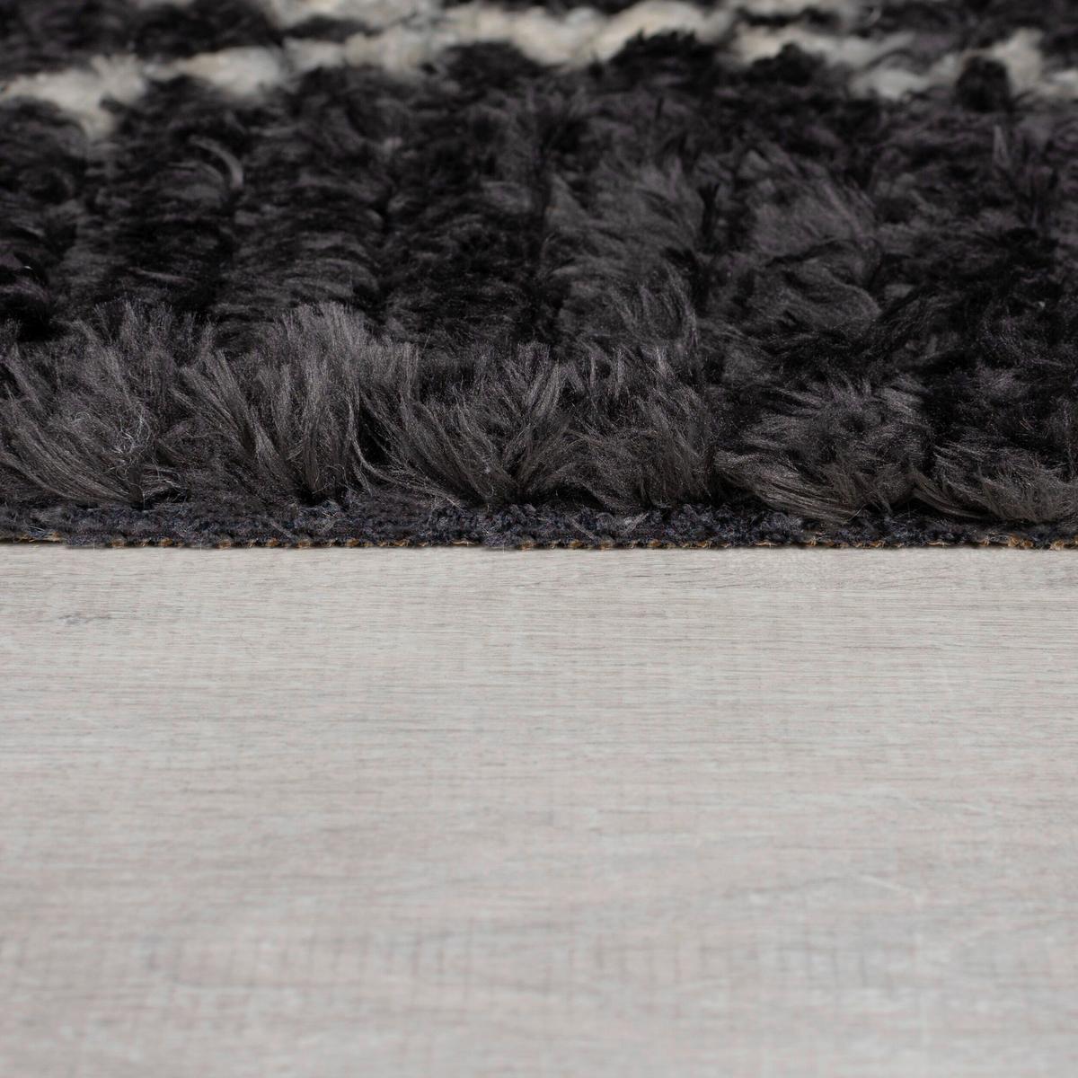 Berberteppich Aisha - Dunkelgrau, KONVENTIONELL, Textil (120/170cm)