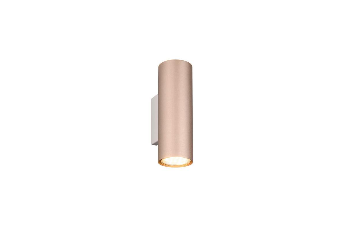 Wandleuchte 212400265 Marley - Braun/Grau, KONVENTIONELL, Metall (6/18cm) - Trio Leuchten