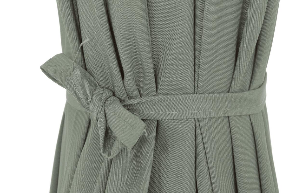 Sonnenschirm Bxhxt 300x256x200 Cm Anthrazit/olivgrün - Anthrazit/Olivgrün, KONVENTIONELL, Textil/Metall (300/200cm) - Siena Garden